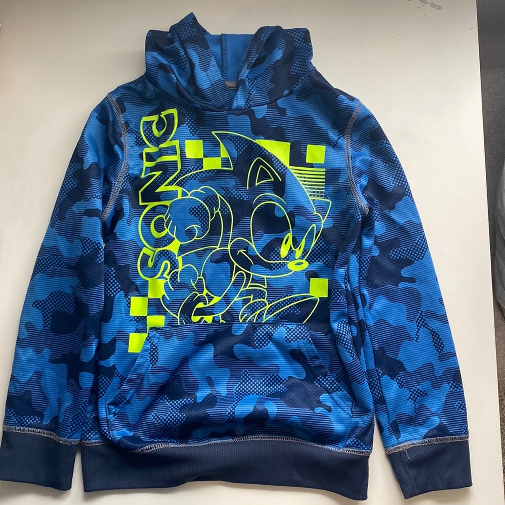Sonic Hedgehog Hoodie size 8